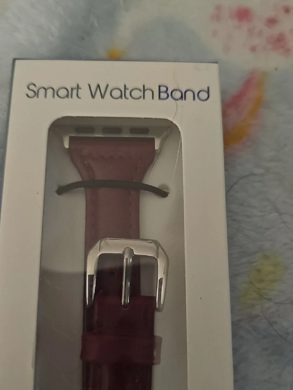 Brown Leather Smart Watch Band for 38/40/41mm Watches